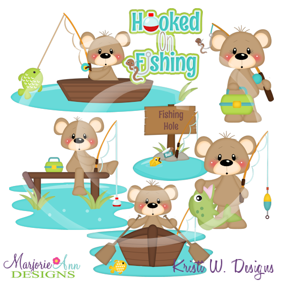Franklin Goes Fishing SVG Cutting Files Includes Clipart - Click Image to Close